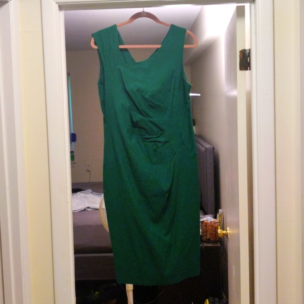 Emerald green Haute Edition dress size XL